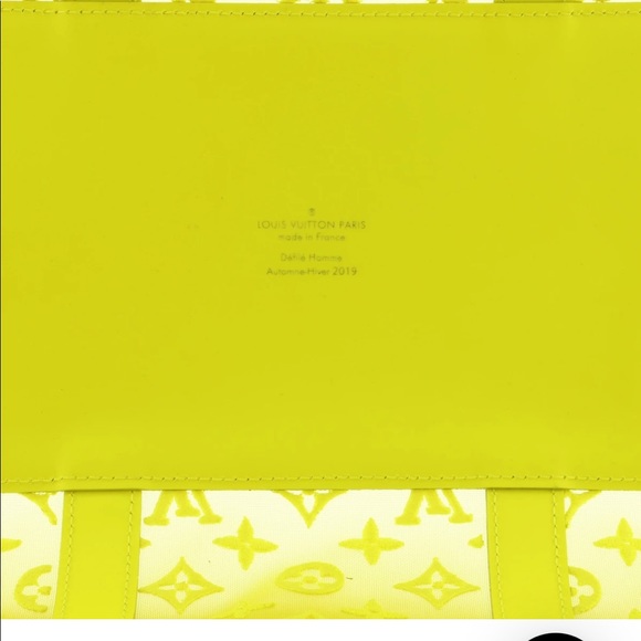 **sold** Louis Vuitton rare Limited Ed. Neon Mesh Keepall Monogram - Picture 4 of 13